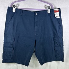 Wrangler Authentics men  s cargo shorts Blue size 42 NWT
