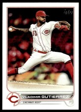 2022 Topps Vladimir Gutierrez Cincinnati Reds #631