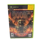 Microsoft Xbox Original Doom 3 Resurrection of Evil Black Label CIB