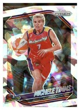 2025 Panini Prizm WNBA #133 Michele Timms Ice Prizms