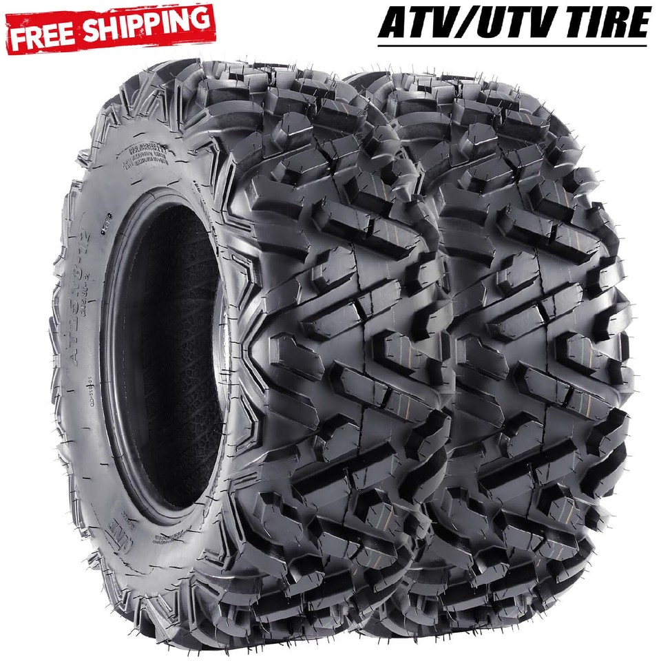 2 Set ATV Tires 26x1114 All Terrain Tires ATV Tires 6PR Sand Mud Off