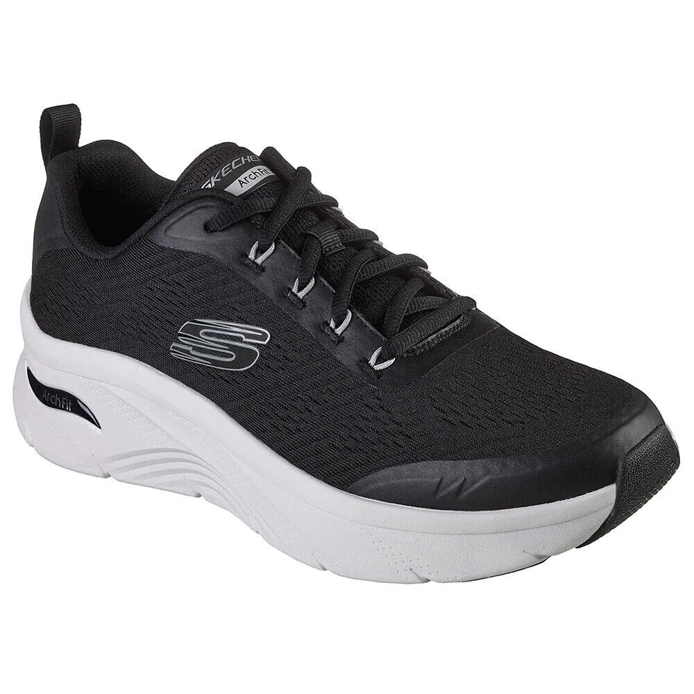 Knit Skechers Black Skechers Arch Fit Sport Shoes Men Casual Washable 232502 |