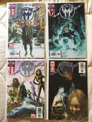 Son of M 1-4 David Hine Martinez Watson Quicksilver NM