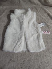 Carter's Faux Fur Vest Size 4/5 Tub 37A