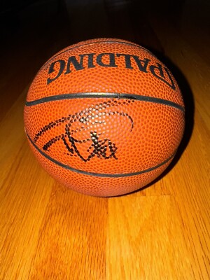 NBA San Antonio Spurs Tim Duncan Signed Mini Basketball PSA COA | eBay