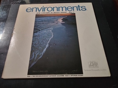 Environments (New Concepts In Stereo Sound Disc 1) VG Atlantic LP Record 1969 - Picture 1 of 5