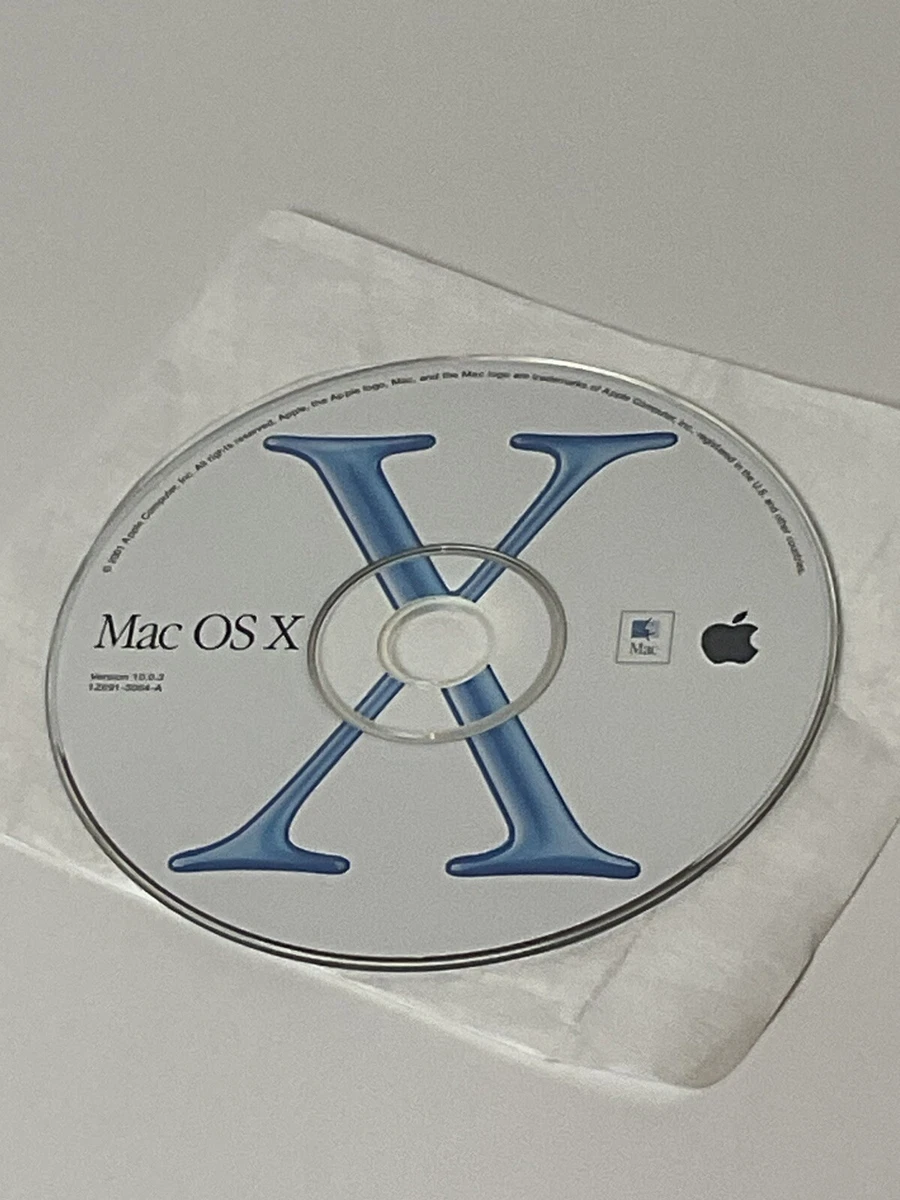 Apple Apple Mac OS X 10.0, Cheetah CD Operating System Software