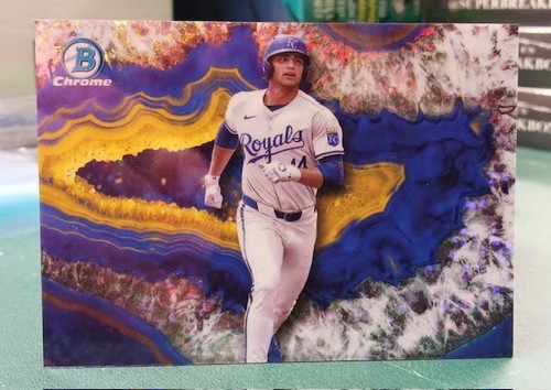 JAC CAGLIANONE 2025 Bowman Crystallized Kansas City Royals SSP Case Hit BWC-2