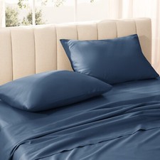 Bare Home Organic Cotton Sateen Pillowcase Set - Smooth Sateen Weave