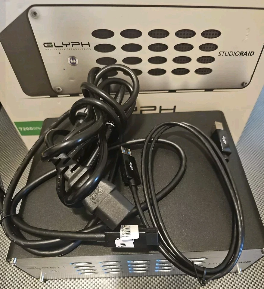Glyph SR8000 Studio Raid 12 TB 7200 rpm USB 3 FW800 ESATA Foto 2 de 3