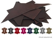 Lederreste Fettleder Rindsleder 3,5-4,0 mm Dickleder 1kg Bastelleder LARP