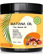 Raw Batana Oil for Hair Growth Organically Sourced from Honduras Dr Sebi 5oz