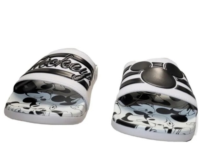 New Men's Sz 12 adidas X Disney Mickey Mouse Adilette Comfort