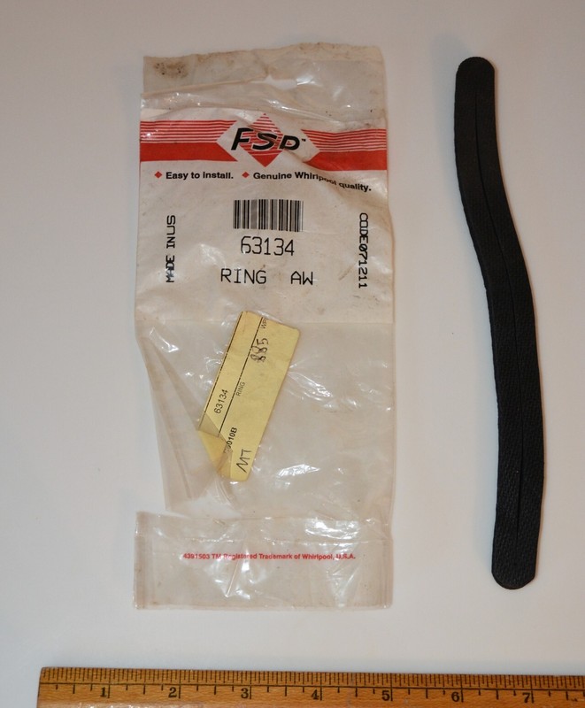 Whirlpool OEM Washing Machine Sound Dampening Ring 63134 NR