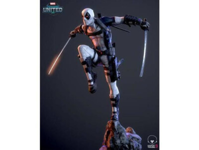 Deadpool Resin Sculpture Statue Model Kit  size choices! Unpainted/Unassembled