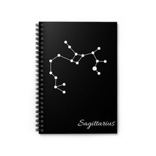 Zodiac Spiral Notebook - Ruled Line Sagittarius 