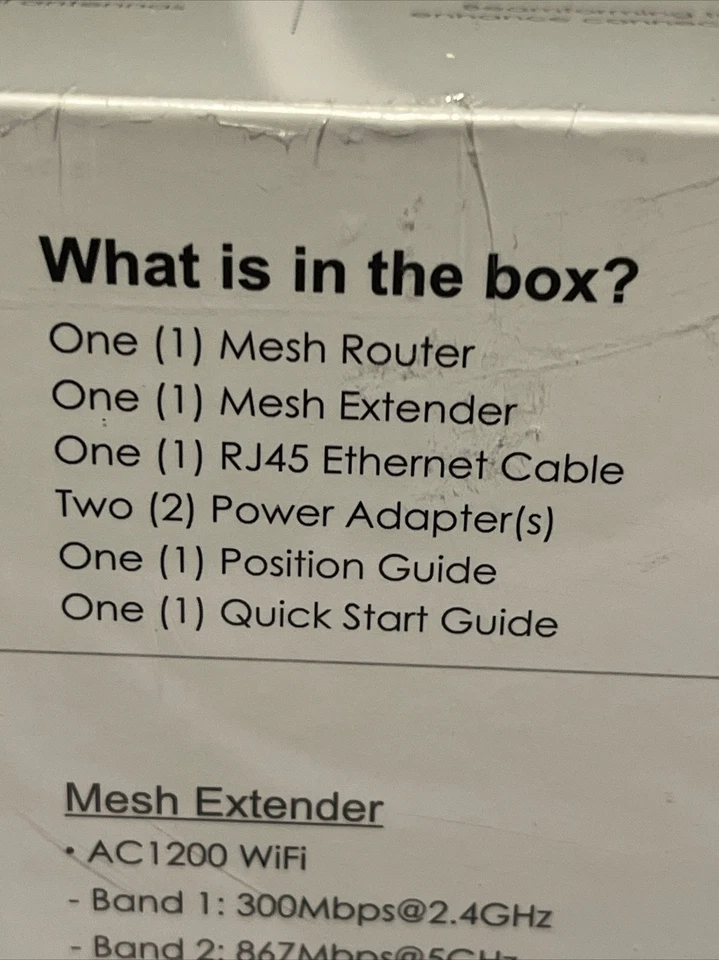 Wavlink AC1200 Whole Home WiFi System Halo Base x2 - BRAND NEW - Image 3 of 4
