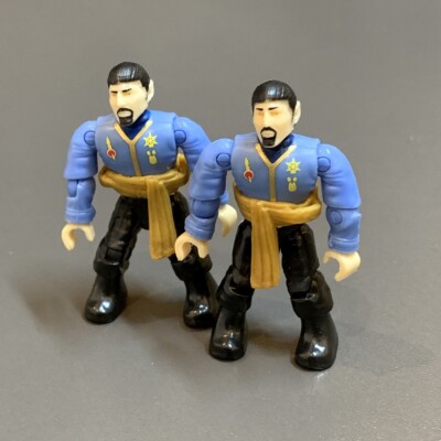 Rare 2PCS For MEGA Bloks Star Trek CONSTRUX Halo Heroes Series  FIGURE TOYS