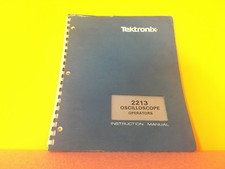 Tektronix 070-3397-00 2213 Oscilloscope Operators Instruction Manual