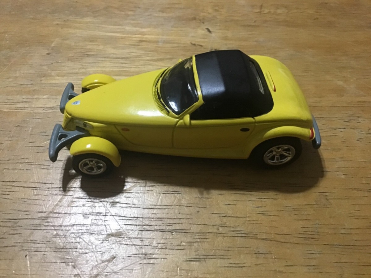1/43 scale Road champs 1998 Plymouth Prowler yellow | eBay