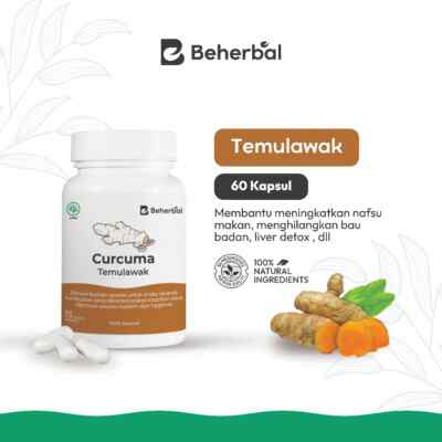 Temulawak Caps Natur Bio Kräuter Gewürze Frisch Rein Hygienisch Premium
