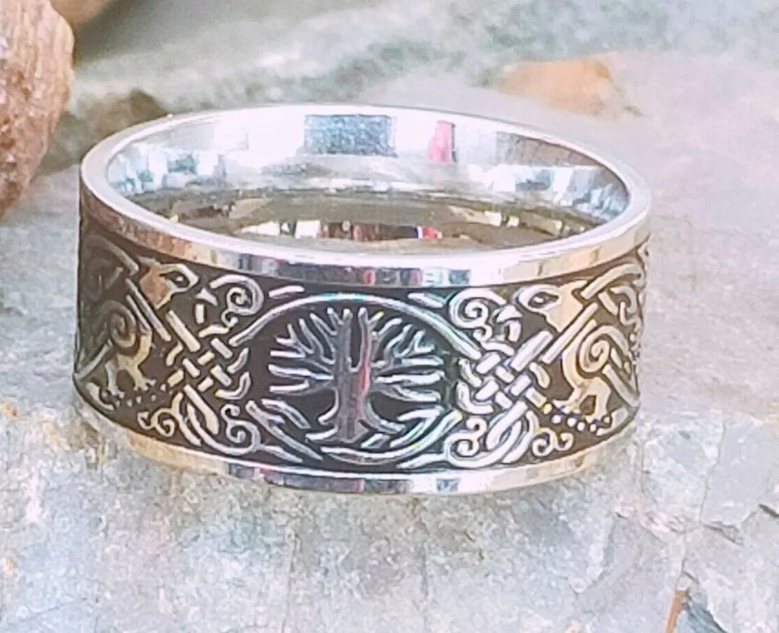 Stainless steel viking rings sale