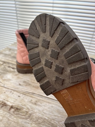 Ladies Pons Quintana PINK Quilted Ankle Boot Size 40 (7) £259 - Picture 8 of 11