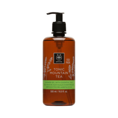 APIVITA Eco Pack Shower Gel Tonic Mountain Tea 500ml