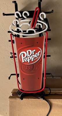 NEW - Dr Pepper cup neon - Cool - Red Straw -