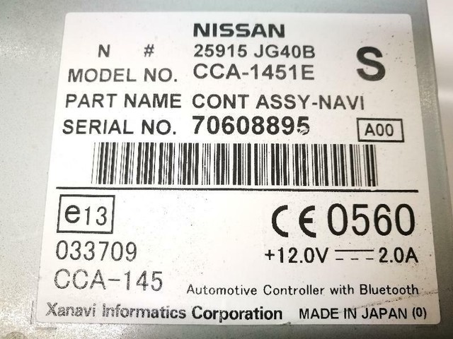 Nissan 25915 jg40a