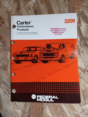 Carter Performance products 3209