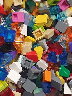 LEGO  20x Dachstein Slope Cheese 1x1 30° Brick - 54200/50746 - Versch Farben