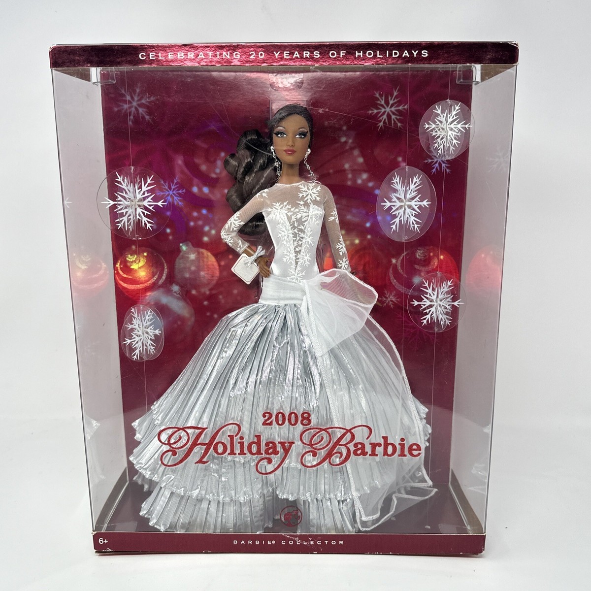 2008 Mattel Holiday Barbie African American #L9644 Barbie