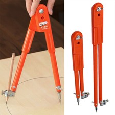 Professional Carpenter's Compass Tool Large Metal Marking Drawing Max D.90/150CM