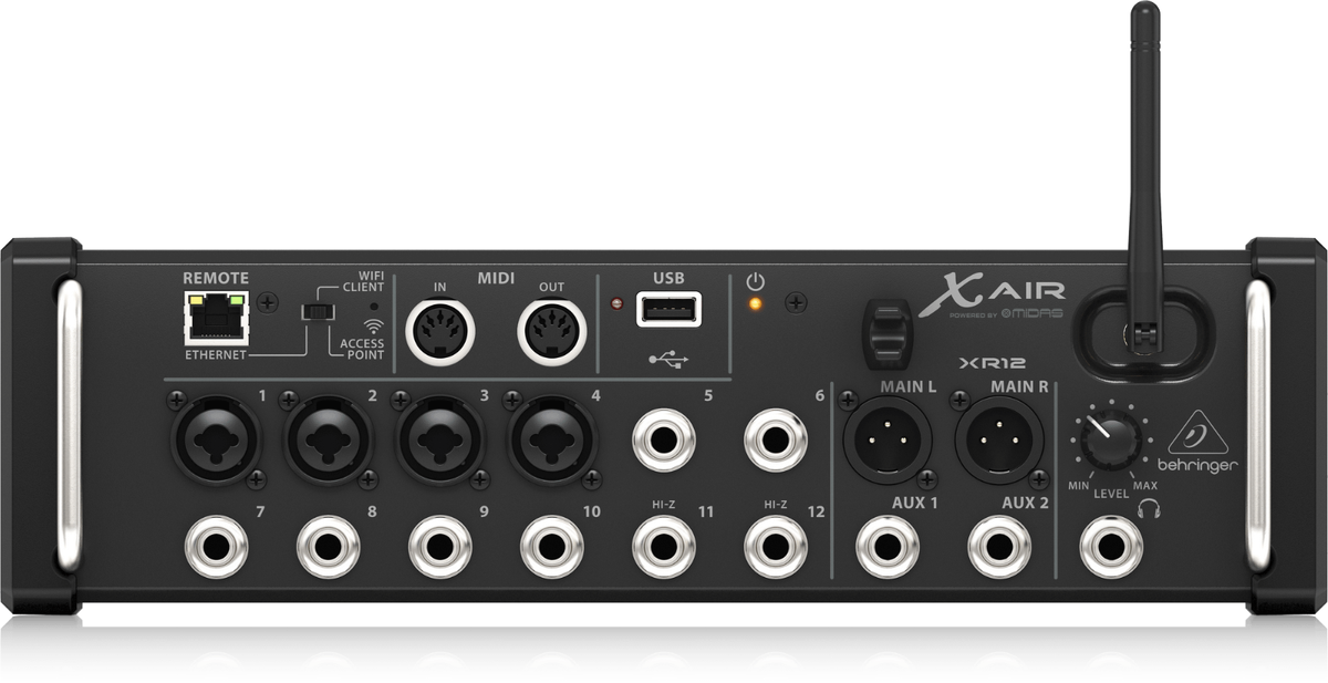 Behringer X Air XR12 12-Channel Tablet-Controlled Digital Mixer