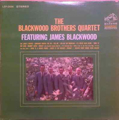 LP The Blackwood Brothers Quartet Featuring James Blackwood NEAR MINT RCA Vic