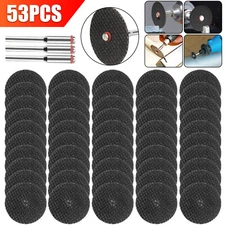 53x Fiberglass Reinforced Cutting Wheel For Dremel Rotary Tool Wood Cut Off Disc