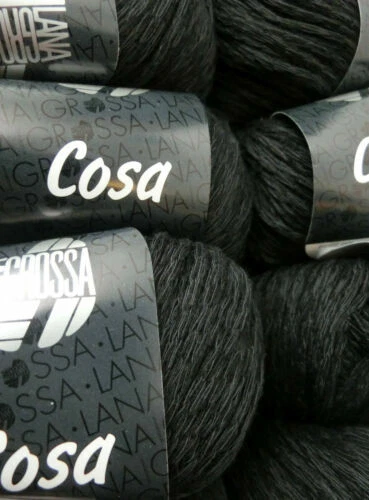 Handarbeits-Bändchengarns LANA GROSSA aus Seide