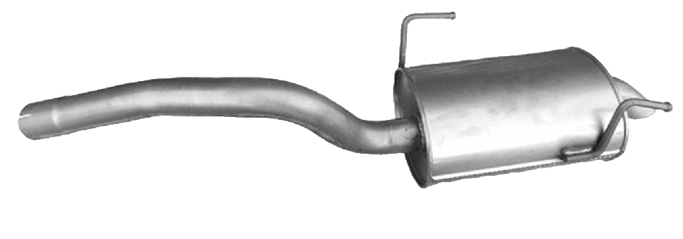 Performance Rear Exhaust Silencer for Citroen C8 Fiat Ulysse Lancia Phedra 807