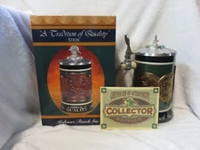 Collectible 2003 Anheuser-Busch "A Tradition Of Quality" Lidded Beer Stein 