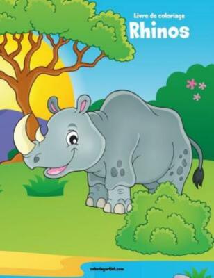 Livre De Coloriage Rhinos 1