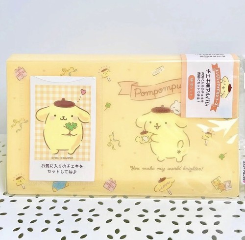 Sanrio Pompompurin Photo/ Tag / idol Card Holder From Japan - Afbeelding 1 van 8