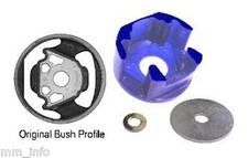 Polyurethan PU-Motorlager Seat Altea 5P 2008- hinten nur Diesel