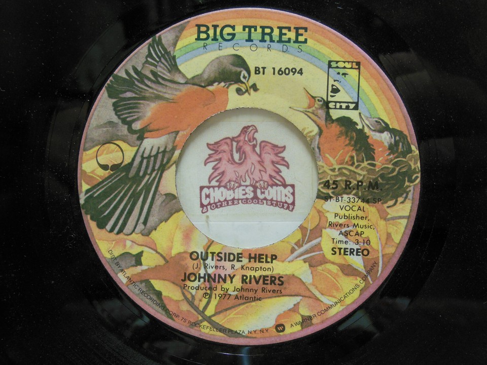 Johnny Rivers – Swayin' To The Music / Outside Help, 45 RPM EX (17E) | eBay