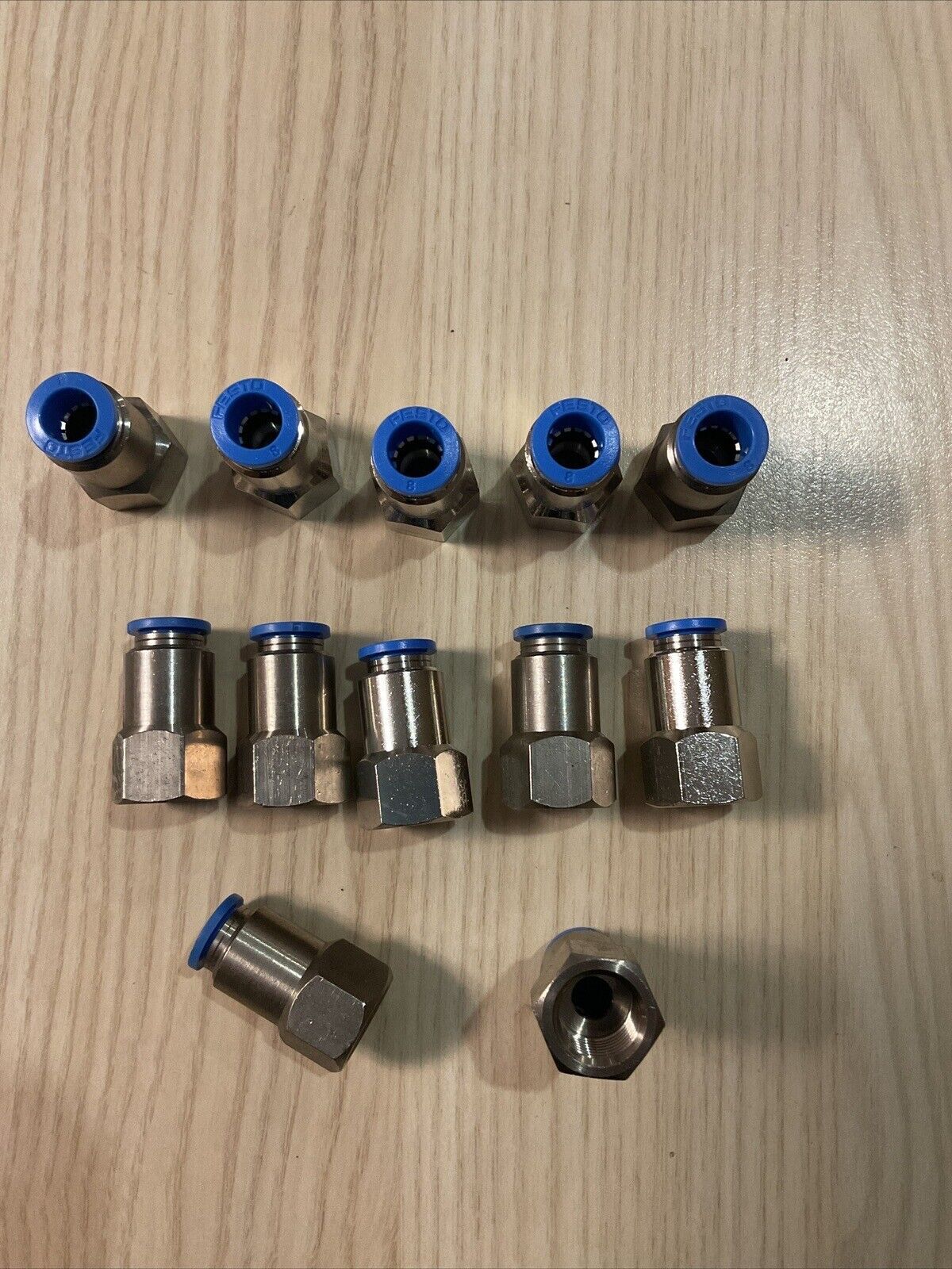 12pcs Festo QSF-1/4-8-B Connector 153026