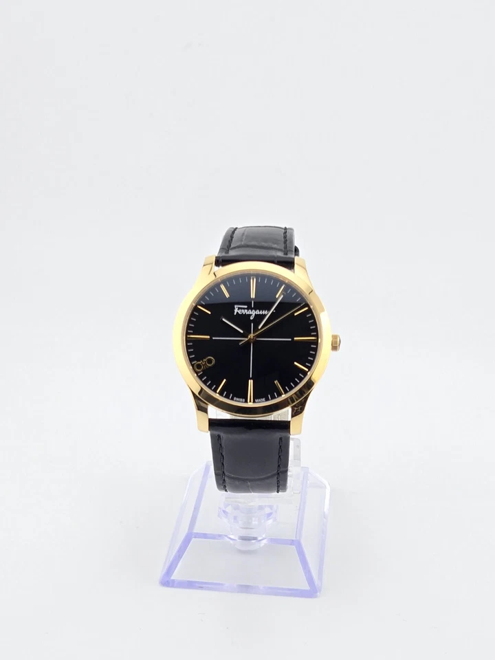 Salvatore Ferragamo Slim Women's Gold Accent Watch - SFUC00321 ($845 MSRP) - image 2 of 4