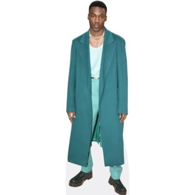 Giveon Evans (Jacket) Pappaufsteller lebensgross