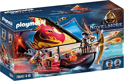 Playmobil 70641 Kampfschiff Burnham Raiders (Fire Ship) NEU VERSIEGELT