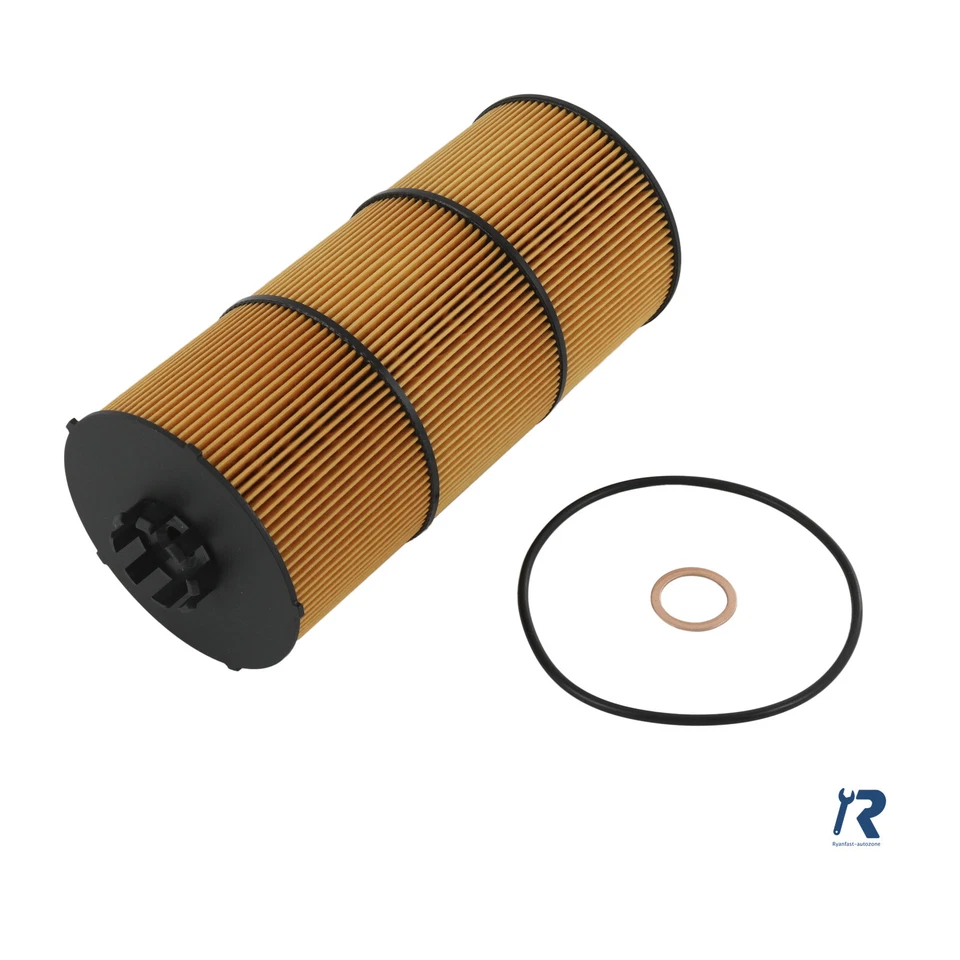 Filtro de óleo/lubrificante P551005 para caminhões Freightliner Cascadia Mercedes Western Star - Imagem 3 de 4