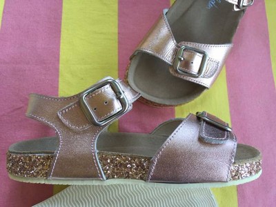 boden rose gold sandals